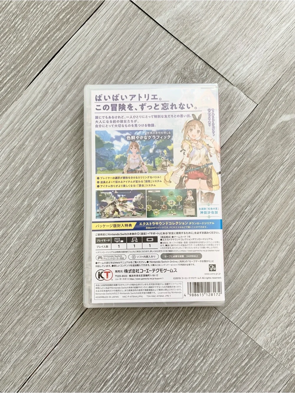 Atelier Ryza: Ever Darkness & The Secret Hideout - Nintendo Switch (CERO) Japan